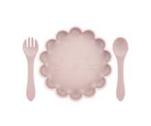Load image into Gallery viewer, Silicone Lion Plate Set
